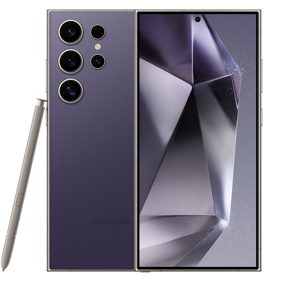 Samsung Galaxy S24 Ultra, 12GB RAM, 512GB, 5G, Titanium Violet (SM-S928B)